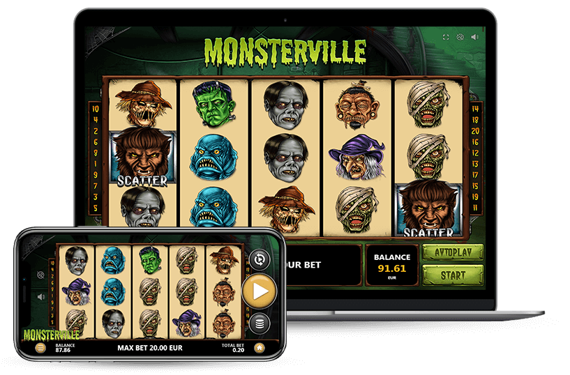 Monsterville responsive