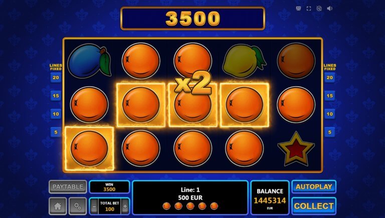 20 Royal Fruits screenshot