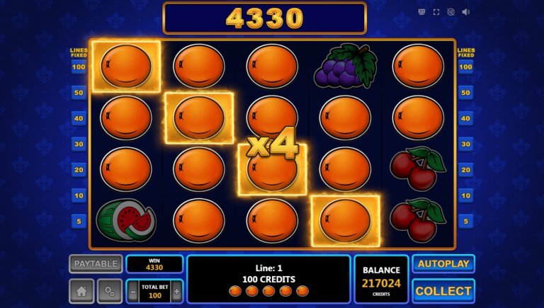 100 Royal Fruits screenshot