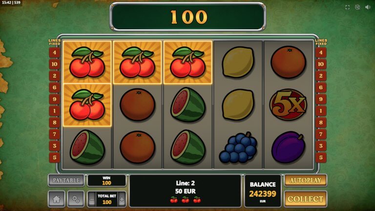 10 Vintage Fruits screenshot