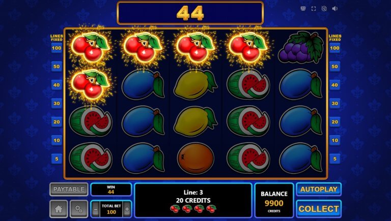 100 Royal Fruits screenshot