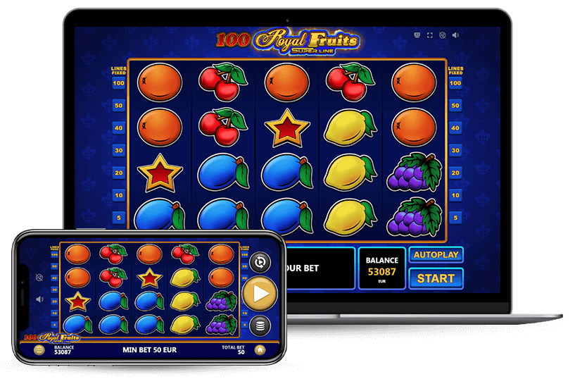 100 Royal Fruits responsive