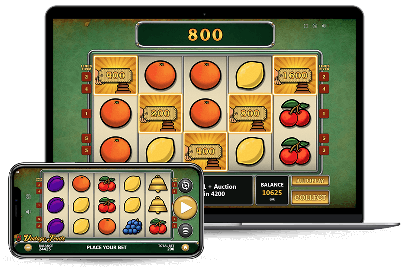 5 Vintage Fruits responsive