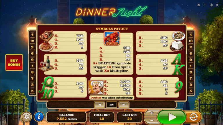Dinner Night screenshot
