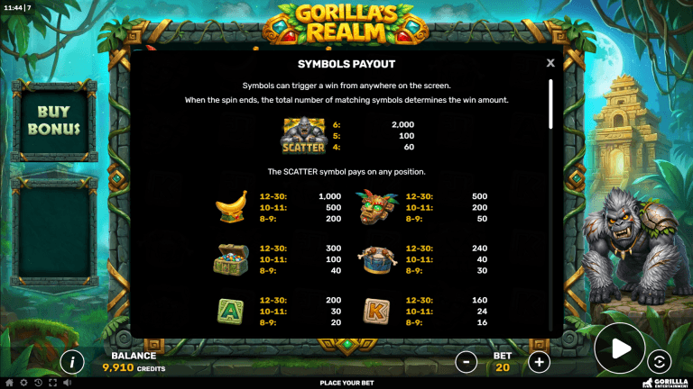 Gorilla’s Realm screenshot